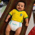 BRAZIL WORLD CUP HOME 2026 FULL BODY PRINT PREMIUM QUALITY KIDS JERSEY WITHOU PANT